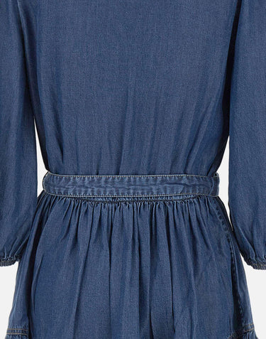 Abito effetto denim 50559071 420 BOSS 