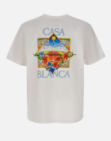 T-shirt "Flower court icon" MSS26JTS001 13 CASABLANCA 