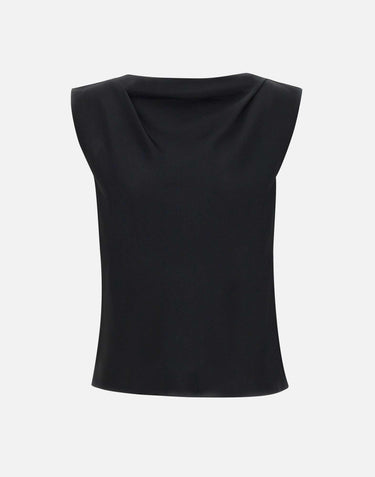 Top "Hi Cowl Slim" P0302504 001 THEORY 