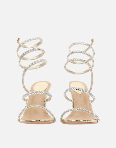 Sandali "Zeja" SH378 ORO TWENTYFOURHAITCH 