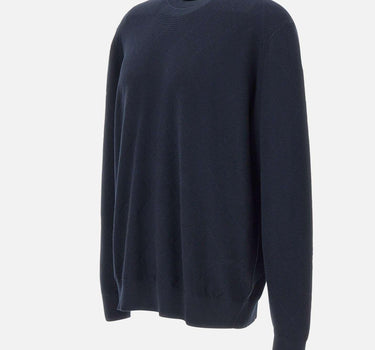 Maglia in cotone con lavorazione a rombi DK17016 BLUNOTTE DIKTAT 
