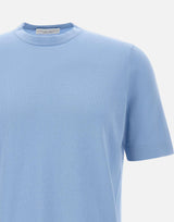 T-shirt in crepe di cotone TS0MC CR14R811 FILIPPO DE LAURENTIIS 