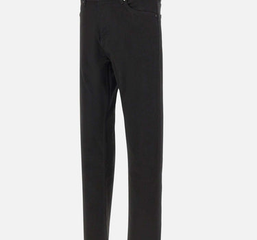 Pantaloni con fit affusolato in denim elasticizzato 50560463 001 BOSS 