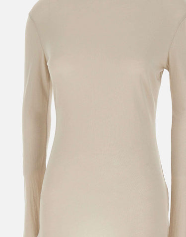 "Sheer Long Sleeve" ESSS26TO02908 0073 ENTIRE STUDIOS 
