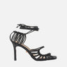 Sandali "Molì" S0109 NER TWENTYFOURHAITCH 