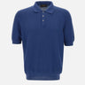 Polo in maglia di cotone organico 57113 18028580 GRAN SASSO 