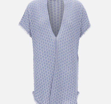 Cardigan lungo punzonato 152004 516 KANGRA 
