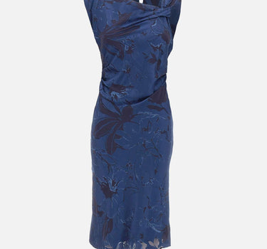 Abito midi con motivo jacquard SP5MR029 3000 KAOS 