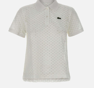 Polo in pizzo CF0217 70V LACOSTE 