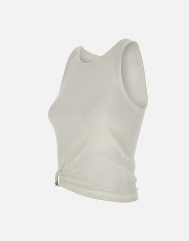 "Asymmetrical tank top" 24FJTE165C00530 P100 RABANNE 