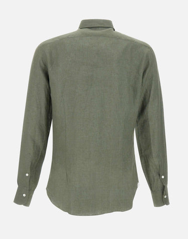 Camicia in  lino LFU02P0147029U 0003 BARBA 