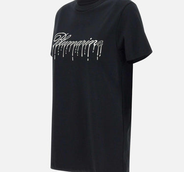 T-shirt in jersey di  cotone 4T063A N0990 BLUMARINE 