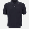 Polo in misto seta 43142 16224598 GRAN SASSO 