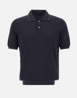 Polo in misto seta 43142 16224598 GRAN SASSO 