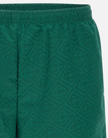 Costume con monogramma jacquard MSS26TR224 03 CASABLANCA 