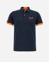 "Polo logo fluo" A35122 07 SUN68 