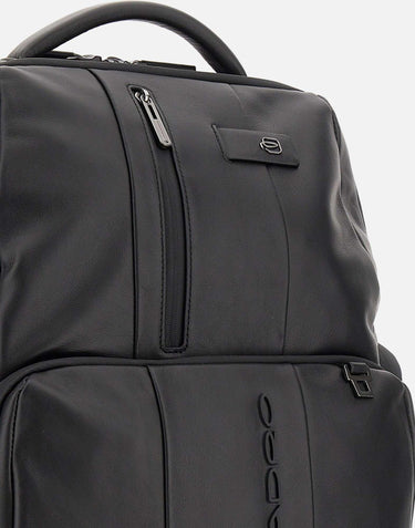 Zaino  "Fast Check" in pelle<BR/> CA4550UB00BM N PIQUADRO 