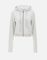 "Lightweight Cropped Zip Up" ESSS26HO05012 0497 ENTIRE STUDIOS 