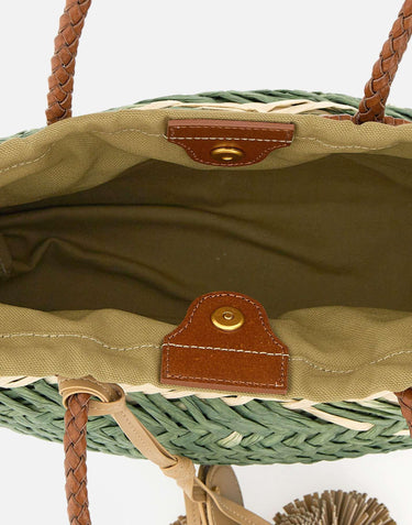 Borsa a spalla "Paloma" BS11311 COMMSTRAWINTWILLOW GIANNI CHIARINI 