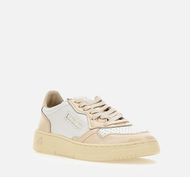 Sneakers "Medalist Low" in pelle bicolor AULW RT03 AUTRY 