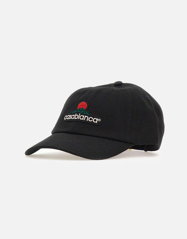 "Mountains embroidered patch cap" APF25HAT002 05 CASABLANCA 