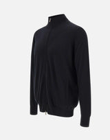 Blouson in seta e cashmere DC114019 NERO DELLA CIANA CASHMERE 