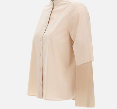 Camicia con collo alla coreana 5011P000319N 002 ELENA MIRO' 