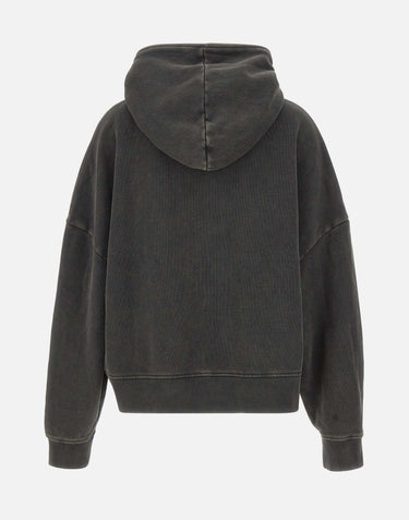 Felpa over con cappuccio e zip ESSS26HO03012 0392 ENTIRE STUDIOS 