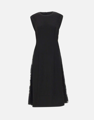 "Milena midi dress" 25031153 BLACK REBECCA VALLANCE 