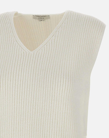 Gilet in maglia di misto cotone V182279857 137OWT VINCE. 