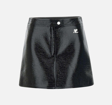 Minigonna in vinile "Reedition" <BR/> PERCJU001VY0014 9999 COURREGES 