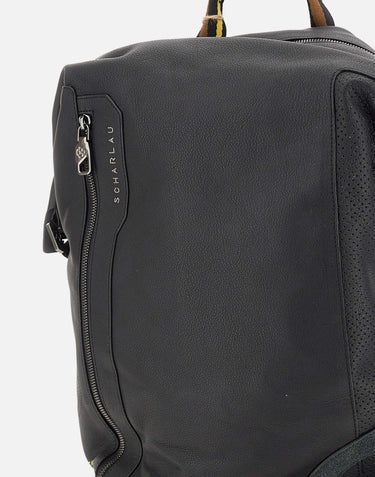 Zaino "Blondin" in pelle<BR/> BA10L01 BK SCHARLAU 