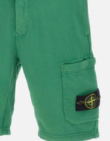 Bermuda in felpa di cotone biologico 6200011S0051 V005H STONE ISLAND 