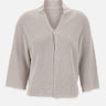 Cardigan con frange 151004 154 KANGRA 