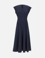 Abito midi a trapezio RZ16445 NAVY NISSA 