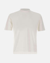 T-shirt in crepe di cotone TS0MC CR18R001 FILIPPO DE LAURENTIIS 