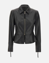Giacca slim-fit in tessuto spalmato<BR/><BR/> CF5203E0624 22222 LIU-JO 