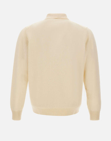 Polo in maglia di lana e cashmere PL3ML WC7R020 FILIPPO DE LAURENTIIS 