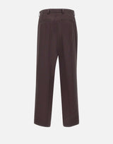 Pantaloni in twill drappeggiato 50561961 207 BOSS 