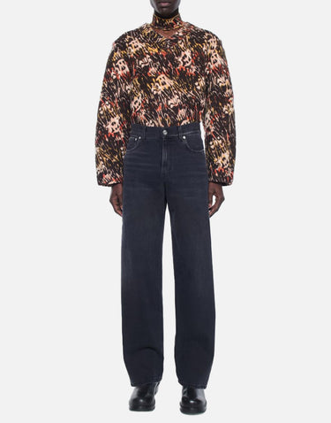 "Wide cut jeans" MFW24WIDECUTCRE BLACK SEFR 