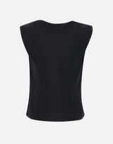 Top "Hi Cowl Slim" P0302504 001 THEORY 