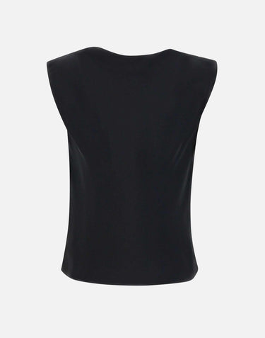 Top "Hi Cowl Slim" P0302504 001 THEORY 