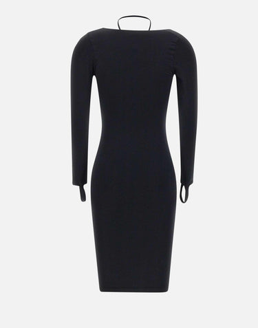 "Sculpting jersey midi dress" PS25191300 004 ANDREADAMO 