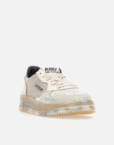 Sneakers Super Vintage in pelle e mesh AVLW ME01 AUTRY 