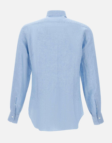 Camicia in  lino LFU02P0147029U 0001 BARBA 
