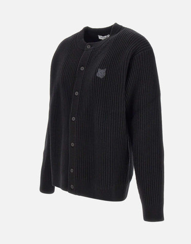 "Fox head cardigan" PM00508KT1149 P199 MAISON KITSUNE' 