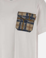 T-shirt "Kit" in cotonev KITVR0330 BIANCO BOB 