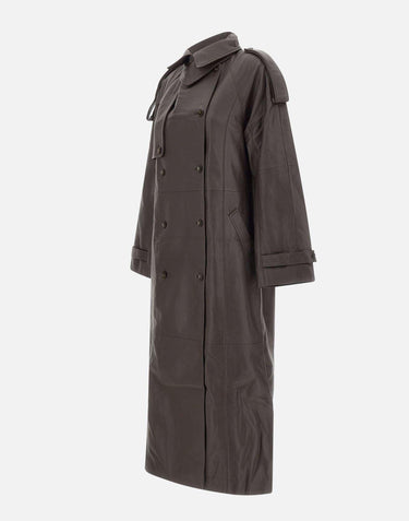 Cappotto " Lima"' in pelle 5206131 077 HERSKIND 
