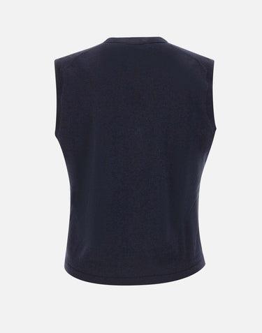 Gilet in lana vergine 400833 038 KANGRA 