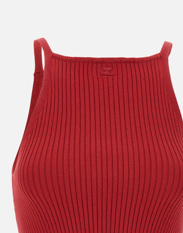 "Signature point rib knit" 125MTO042FI0001 4015 COURREGES 